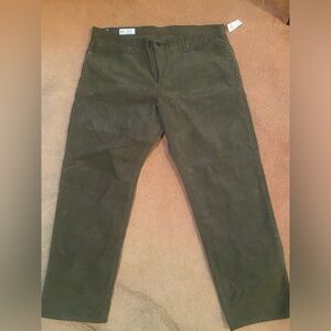 GAP Men's Dark Green Corduroy Pants